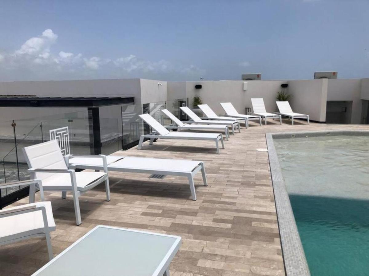 Deluxe Aparment Whit Beach & Ocean View 8 Pax Плая-дель-Кармен Экстерьер фото