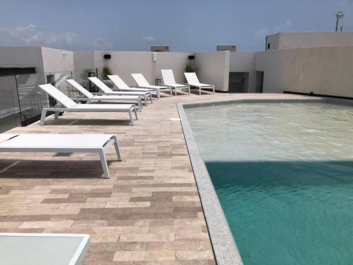 Deluxe Aparment Whit Beach & Ocean View 8 Pax Плая-дель-Кармен Экстерьер фото