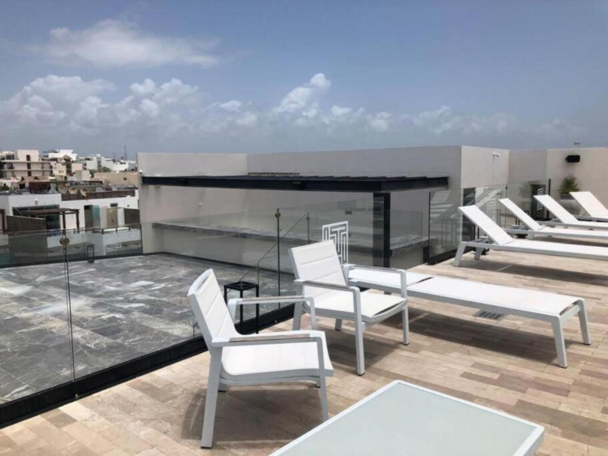 Deluxe Aparment Whit Beach & Ocean View 8 Pax Плая-дель-Кармен Экстерьер фото